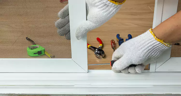 Sliding Glass Door Off Rails Repair in Pittsburg, CA
