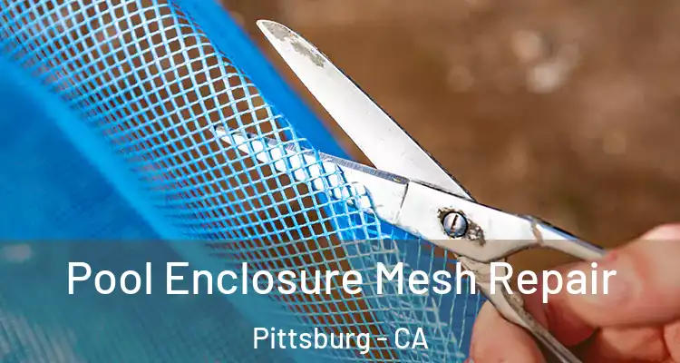  Pool Enclosure Mesh Repair Pittsburg - CA